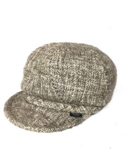 Yohji Yamamoto Yohji Yamamoto Newsboy Y’saccs Wool Hat/ Cap