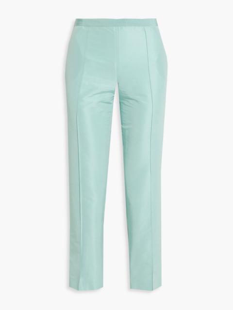 Etro Cotton and silk-blend straight-leg pants