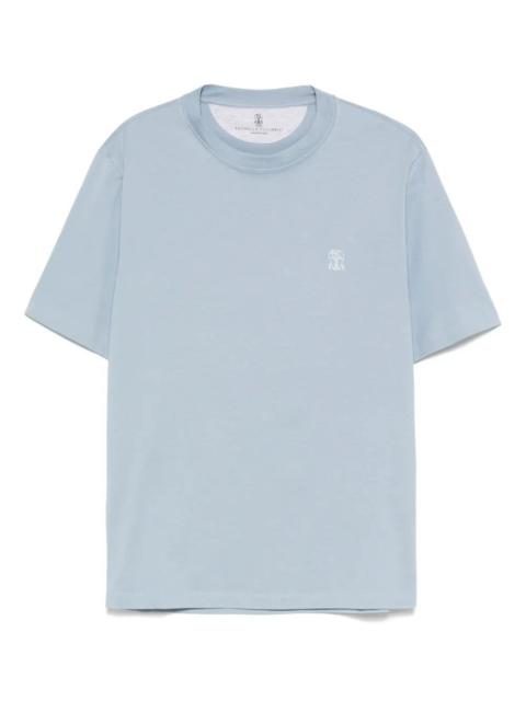 Brunello Cucinelli Jersey T-Shirt With Logo