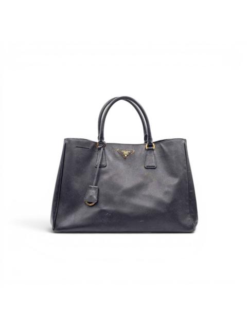 Prada Galleria Saffiano Leather Large Double Handle Tote Bag Black