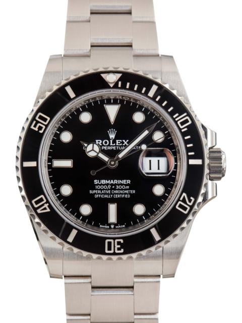 ROLEX Pre-owned Rolex Submariner 126610 Black