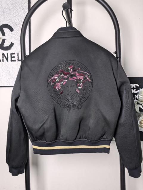 VERSACE Versace Embroidered Logo Jacket