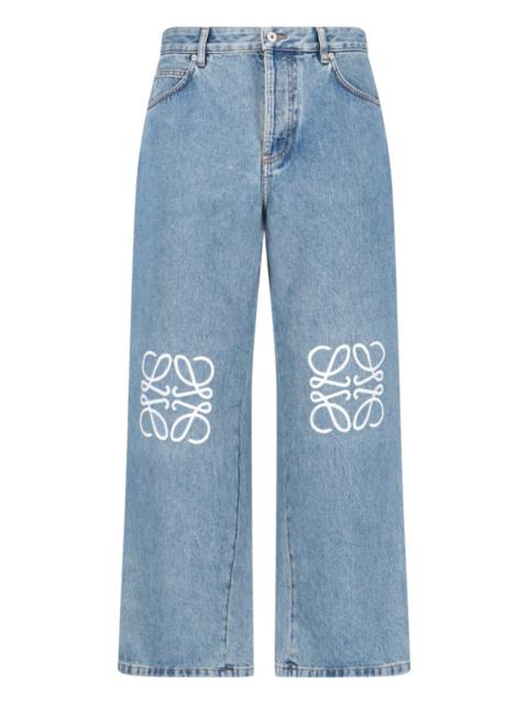 Loewe Loewe Men Loose Jeans "Anagram"