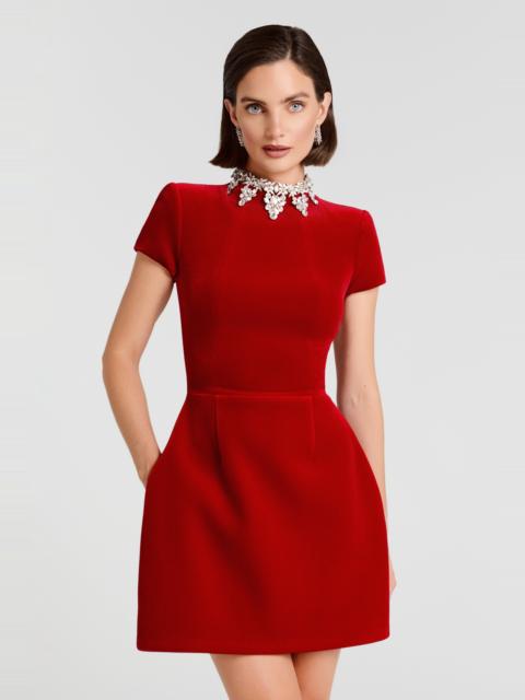 NADINE MERABI Regan Red Dress