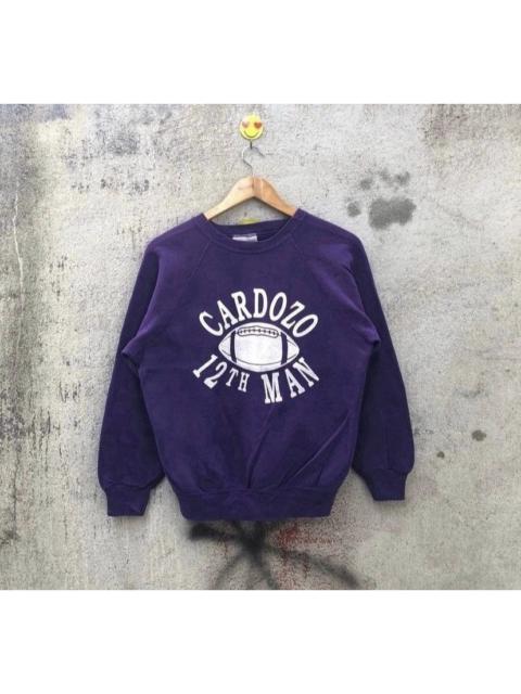Other Designers NFL - Vintage 80s cardozo 12th man sweatshirt pullover