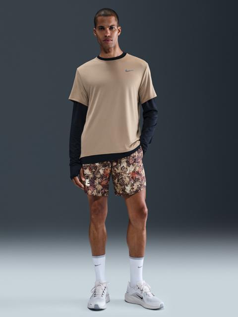 Nike Nike Stride Men's Dri-FIT 7" Brief-Lined Printed Running Shorts