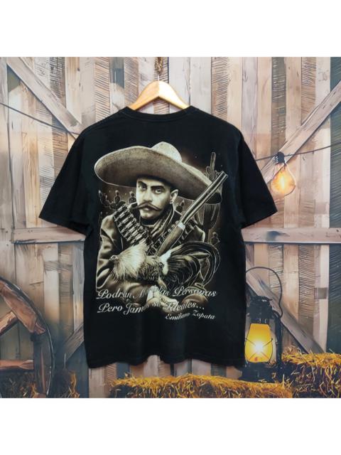 Vintage - EMILIANO ZAPATA Mexican Revolution OVP Portrait T-shirt