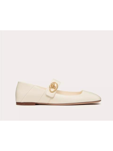 Valentino Valentino Vlogo Locker Mary-Jane Ballerina