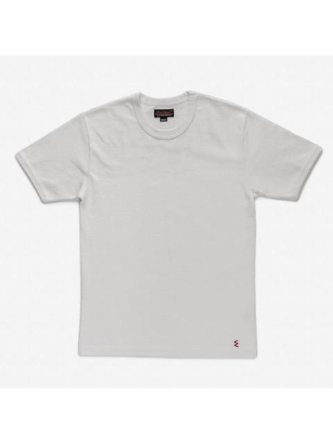 Iron Heart 11OZ COTTON KNIT CREW NECK T-SHIRT - WHITE IHT-1600-WHT