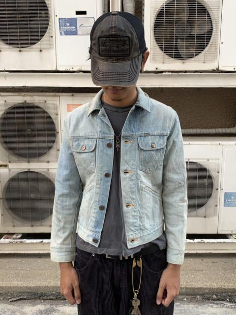 Other Designers Vintage Distressed Wrangler Denim Western Jacket