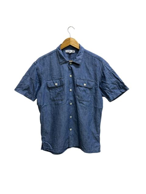 Other Designers JW Anderson × Uniqlo - J.W Anderson Uniqlo Denim Button Up Shirt