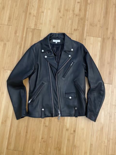 United Arrows leather biker jacket