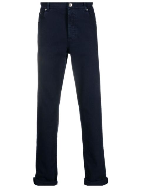 Brunello Cucinelli Dyed Denim Pants