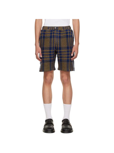 Ahluwalia Blue Troy Shorts