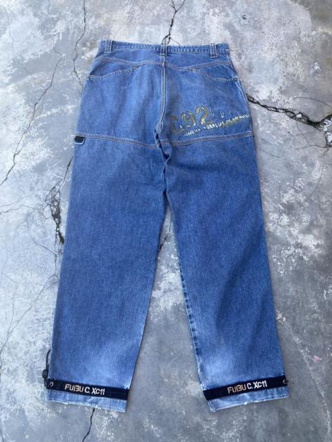 Other Designers FUBU DISTRESSED BAGGY JEANS
