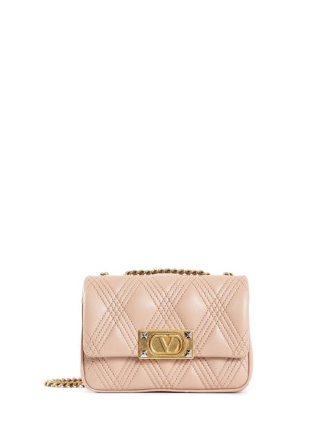 Valentino Quiltie-67-Small-Shoulder-Bag-With-Chain-In-Nappa-Leather