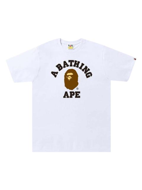 A BATHING APE® BAPE Colors By A Bathing Ape Tee 'White/Black'