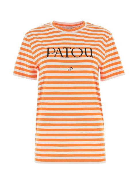 PATOU Embroidered cotton t-shirt
