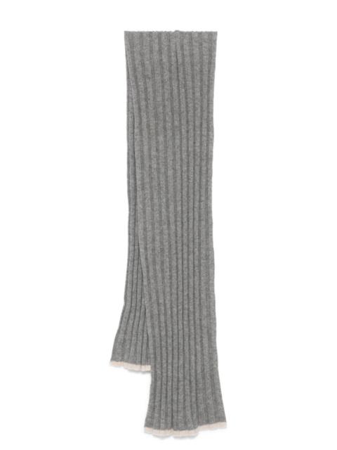 Brunello Cucinelli Men Ribbed Scarf