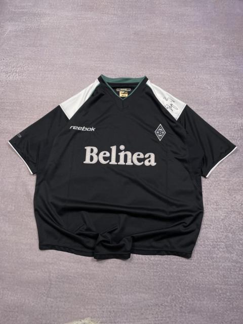 Reebok 2001 Borussia Mönchengladbach Reebok Autograph Soccer Jersey