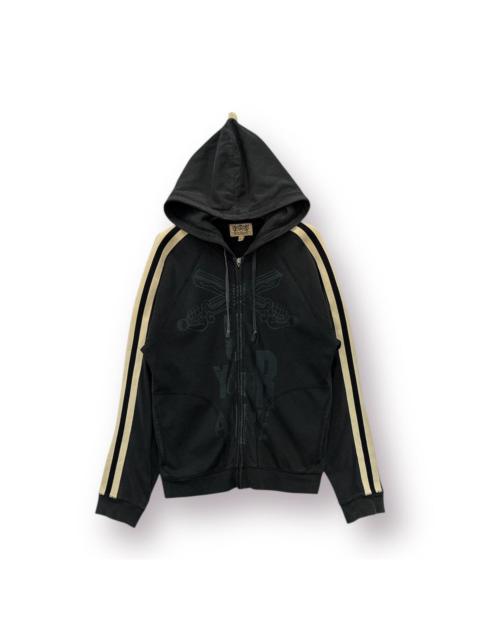 Other Designers Vintage - 🔥 Distressed Juisy Couture USA Zipper Hoodie Sweatshirt - S