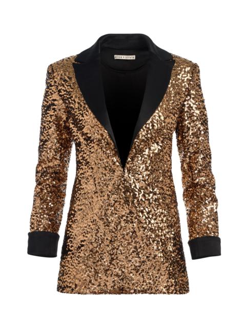 Alice + Olivia JUSTIN SEQUIN BLAZER