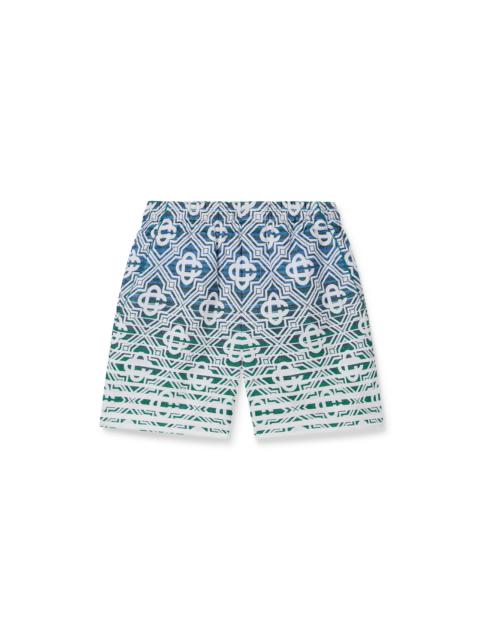 CASABLANCA Monogram Gradient Towelling Shorts | Casablanca Paris