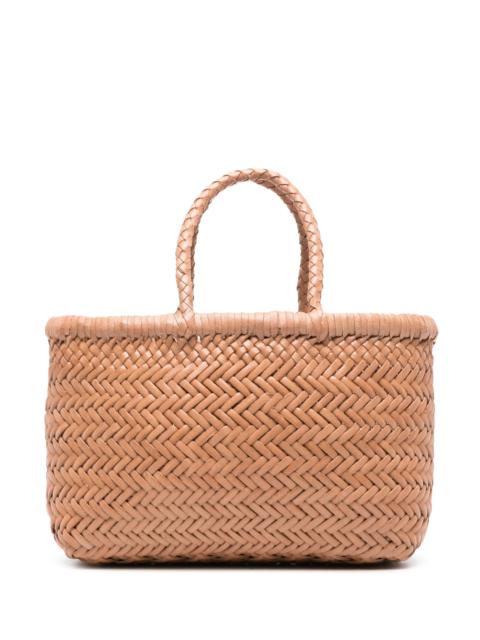 DRAGON DIFFUSION Dragon Diffusion Flat Gora Leather Tote Bag