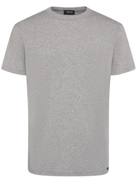 Cotton jersey crewneck t-shirt