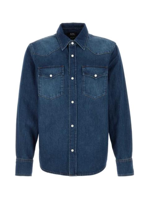 A.P.C. Denim Western Shirt