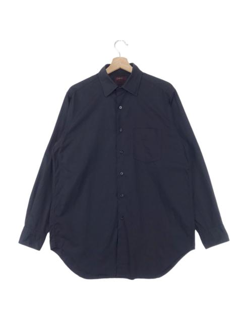 Yohji Yamamoto Black Button Shirt