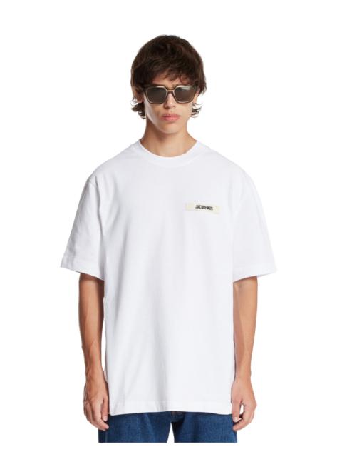 White Gros Grain T-Shirt