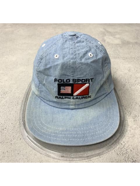 Other Designers Polo Ralph Lauren - Vintage Polo Sport Ralph Lauren Chambray Hat Cap