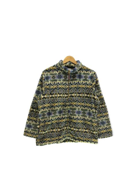 Other Designers Vintage - Pure Rose All Over Design Navajo Pop Art Fleece Outdoor