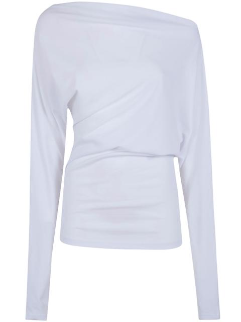 Ann Demeulemeester Ann Demeulemeester Women "Roos Bias" Cut Drop Shoulder Top
