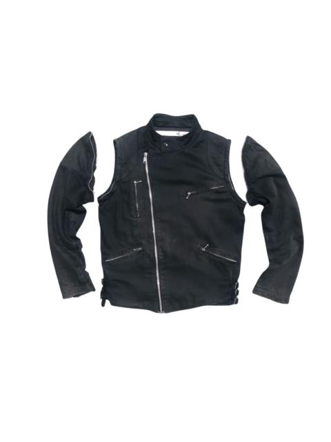 Other Designers Japanese Brand × Sports Specialties - Japanese Behaviour Denim Ride Jacket 2way Distressed Faded