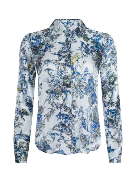 L'AGENCE Tyler Silk Blouse