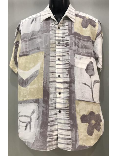 Other Designers Luxury - GUY LAROCHE BUTTON UP SHIRT