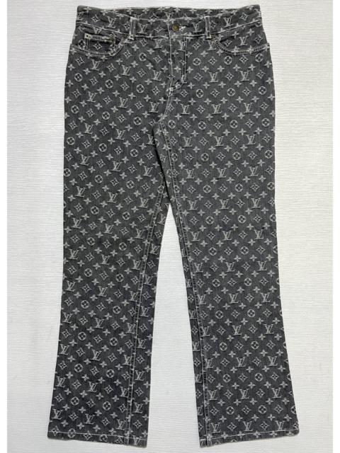 Louis Vuitton Louis Vuitton - Marc Jacobs - Jacquard Monogram Denim Jeans