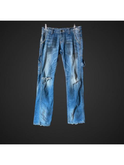 Other Designers Distressed Takeo Kikuchi Carpenter Jeans Denim Pant Painter