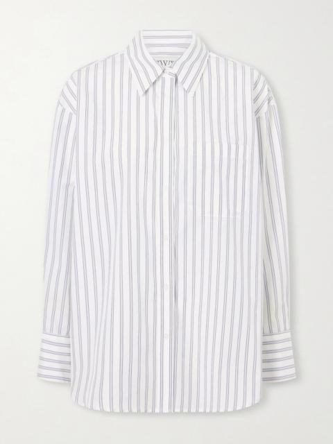 TWP Big Joe Striped Cotton-poplin Shirt