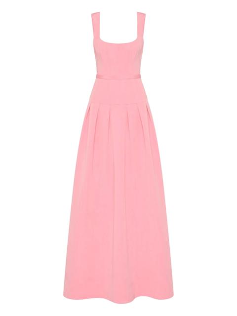 REBECCA VALLANCE pleated amaro dress