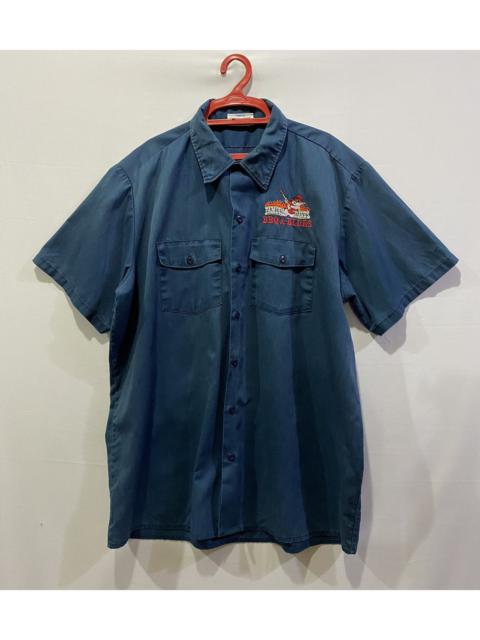 Other Designers Famous Dave's BBQ & BLUES Pit Crew Dickies Shirts