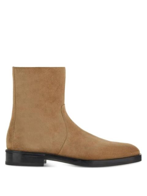 FERRAGAMO Ferragamo Gerald Calf Suede Ankle Boots