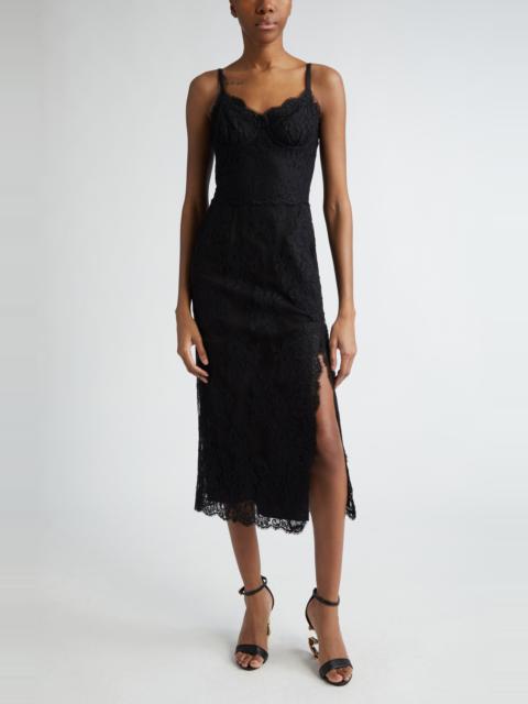 Dolce & Gabbana Chantilly Lace Sheath Dress