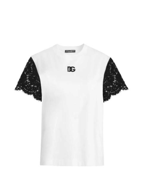 Dolce & Gabbana Dolce & Gabbana Women Logo T-Shirt