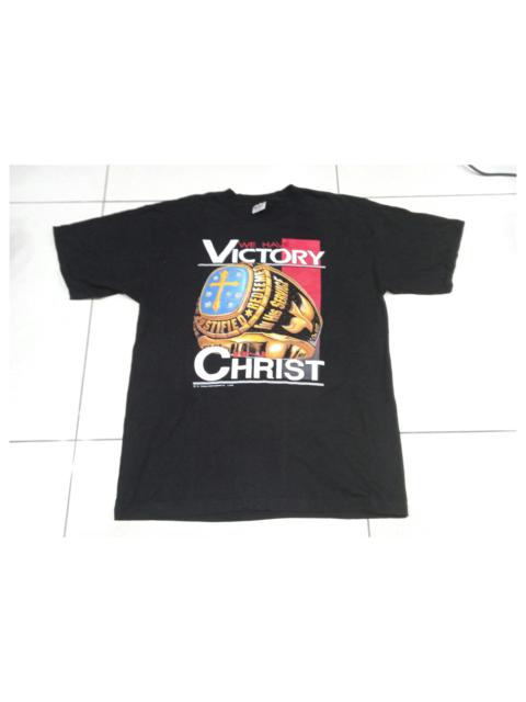 Vintage 90s Victory in Jesus Christ Gospel T-Shirt XL