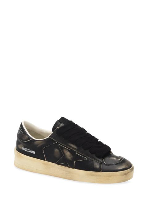 Golden Goose Golden Goose Stardan Low Top Sneaker in Black at Nordstrom