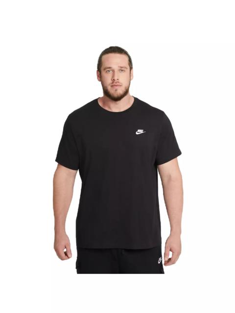 Nike Men's Sportswear Club Tee - Black/White