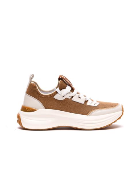 Tod's Tod's Women Leather And Fabric Sneakers